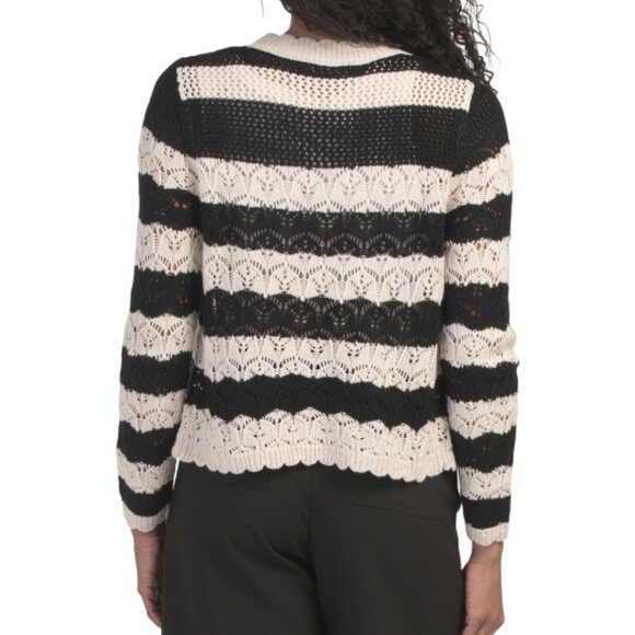 NANCY YANG Scallop Cardigan - Picture 2 of 2